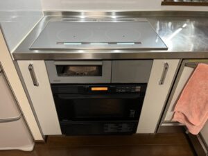 長野キッチン取付け隊　電気オーブンの取替　施工後